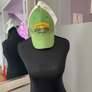 Sierra Nevada Pale Ale green and white mesh trucker hat style # 5255